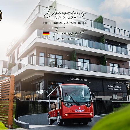 Aparthotel Green Concrete - Eko-Bus Na Plaze, Rowery I Masaze Świnoujście Exterior foto