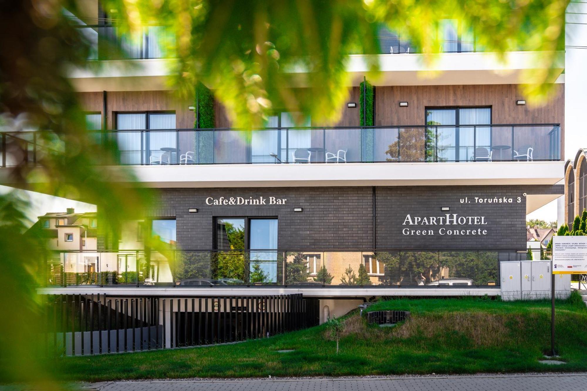 Aparthotel Green Concrete - Eko-Bus Na Plaze, Rowery I Masaze Świnoujście Exterior foto