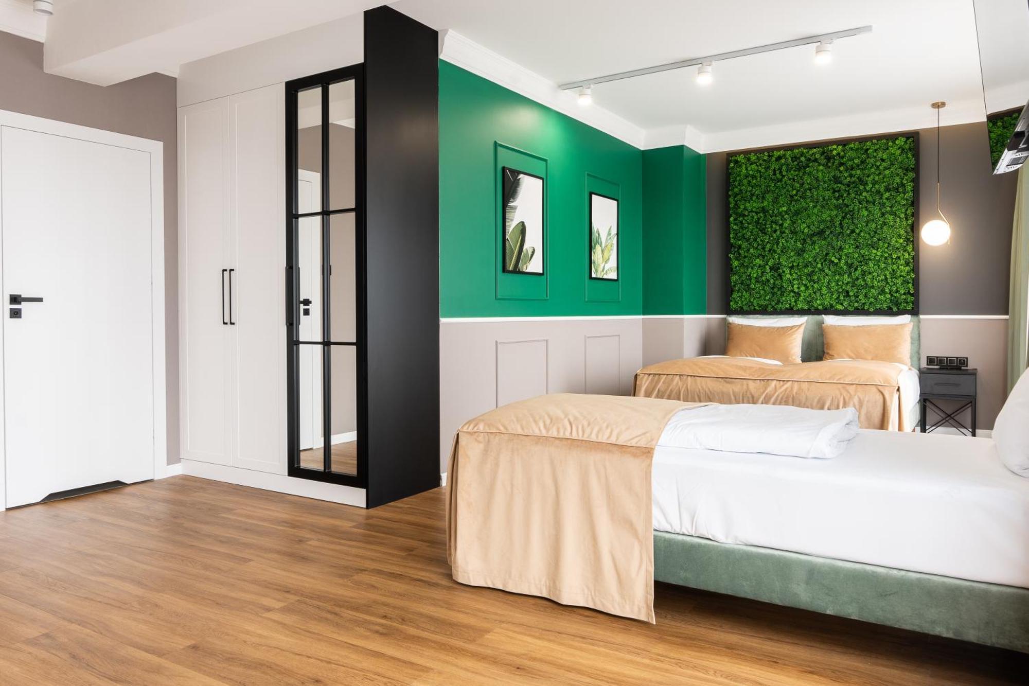 Aparthotel Green Concrete - Eko-Bus Na Plaze, Rowery I Masaze Świnoujście Exterior foto